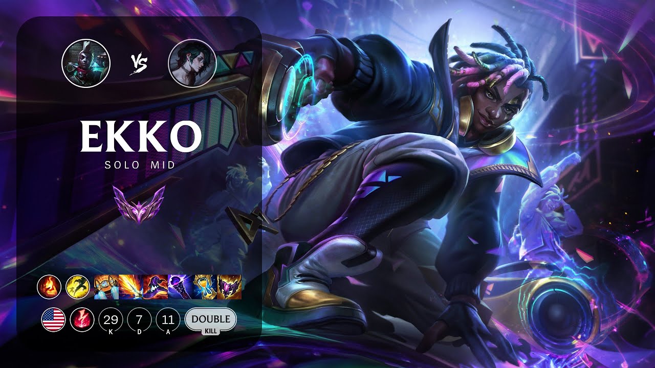Ekko Mid vs Hwei - NA Master Patch 13.24