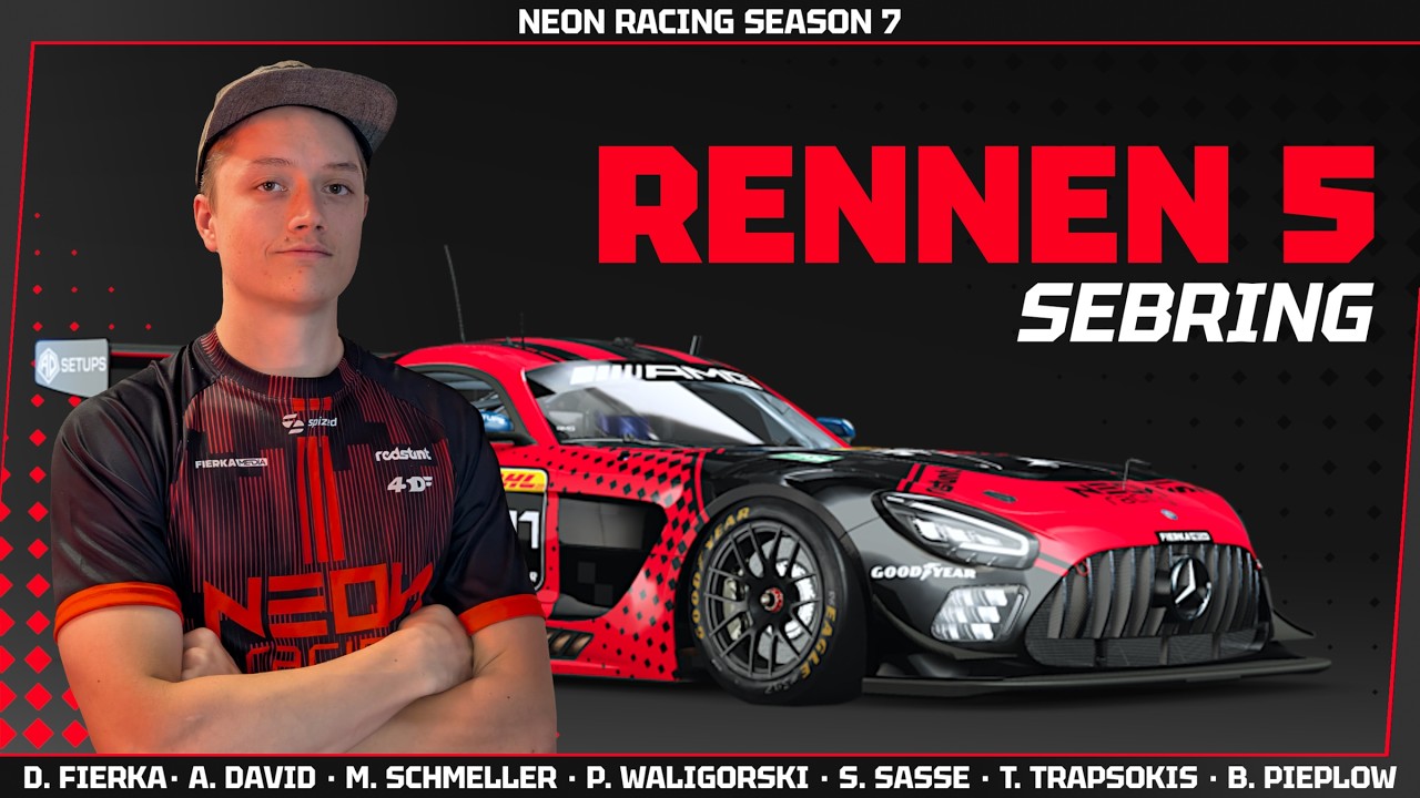 RENNEN 5 - SEBRING | LMU Multiclass Masters | Sebastian Sasse