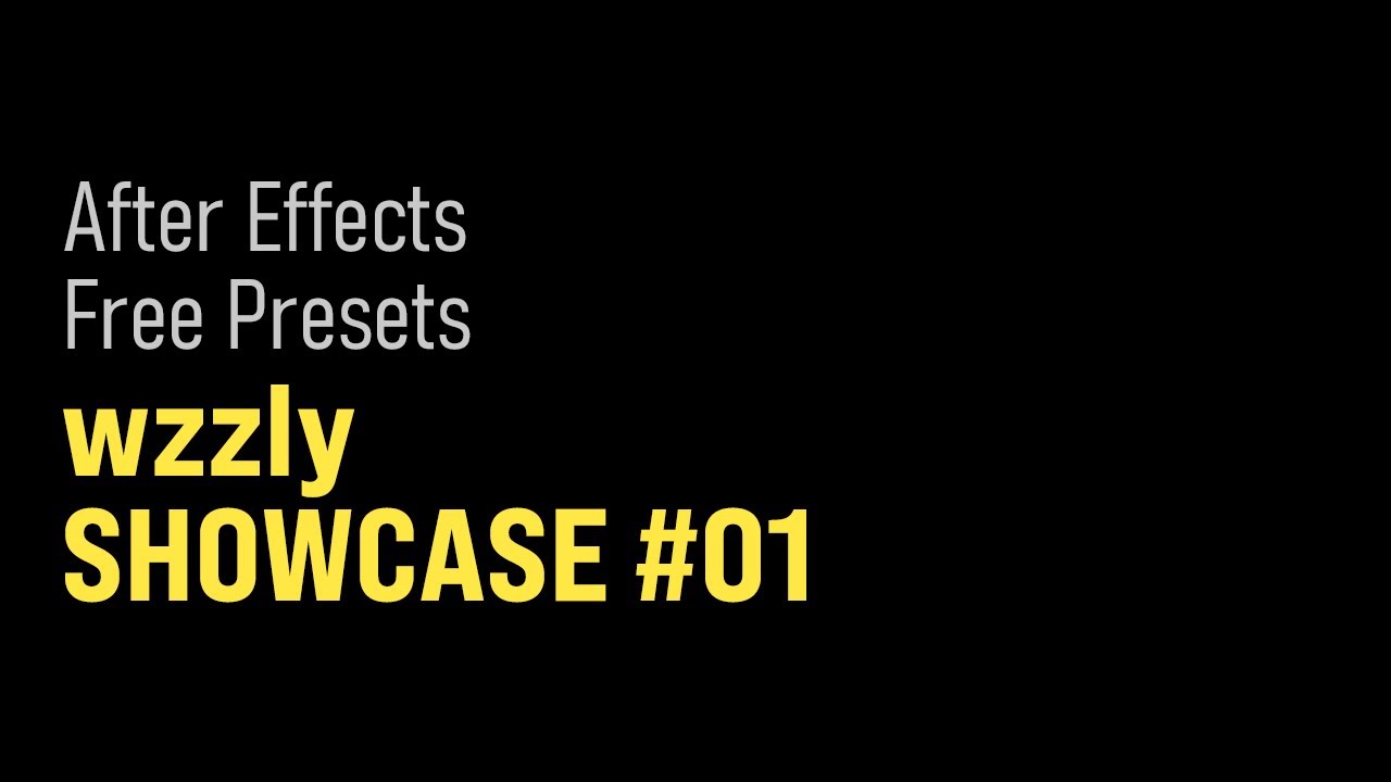 wzzly presets showcase