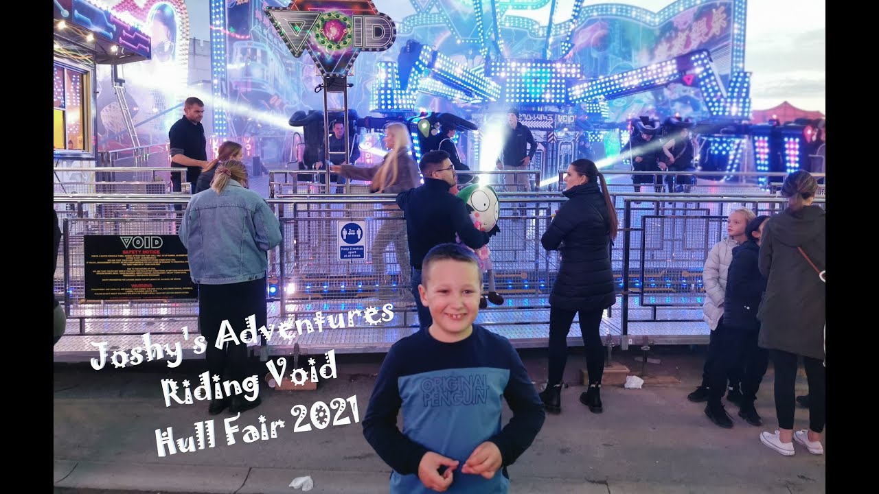 Joshy's Adventures riding Void at Hull Fair 2021