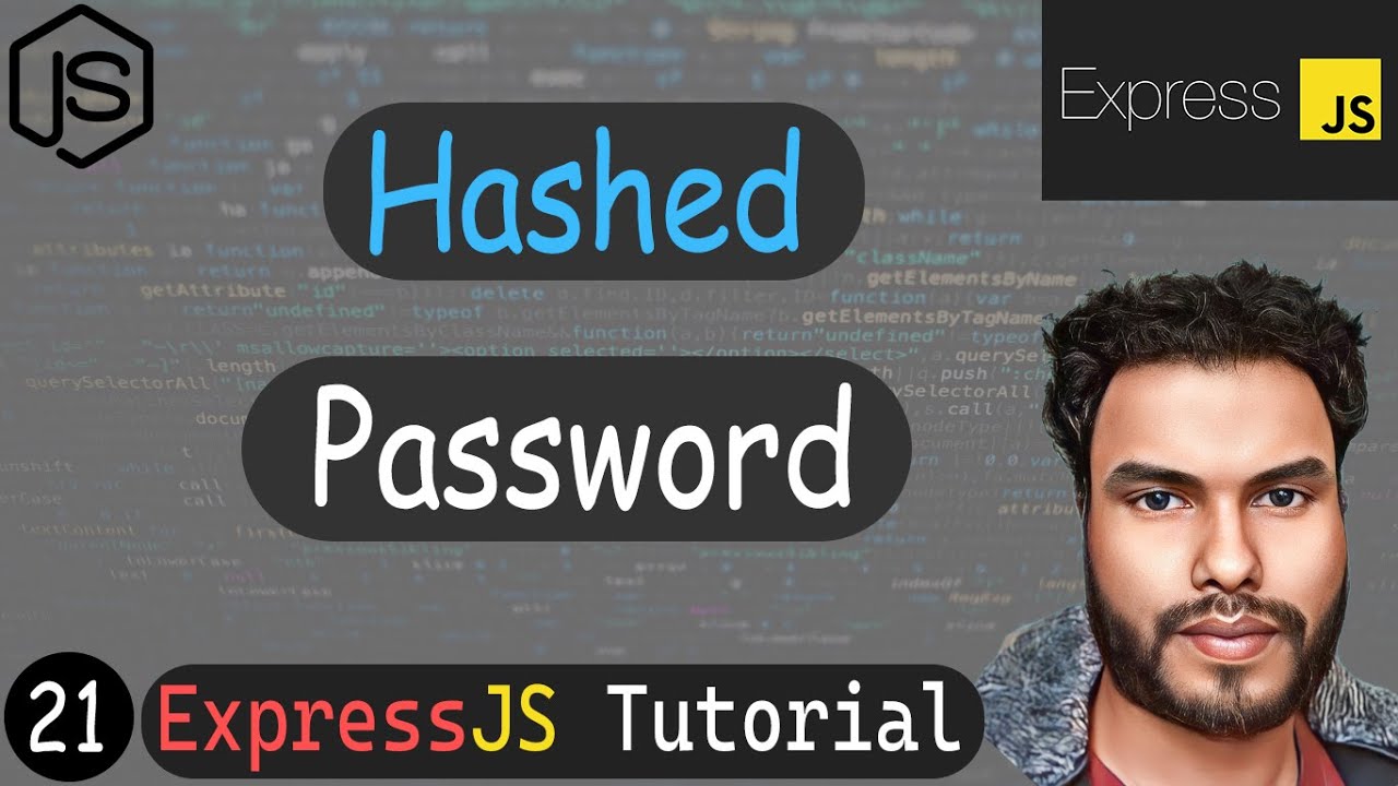 Hashed Password in Express JS