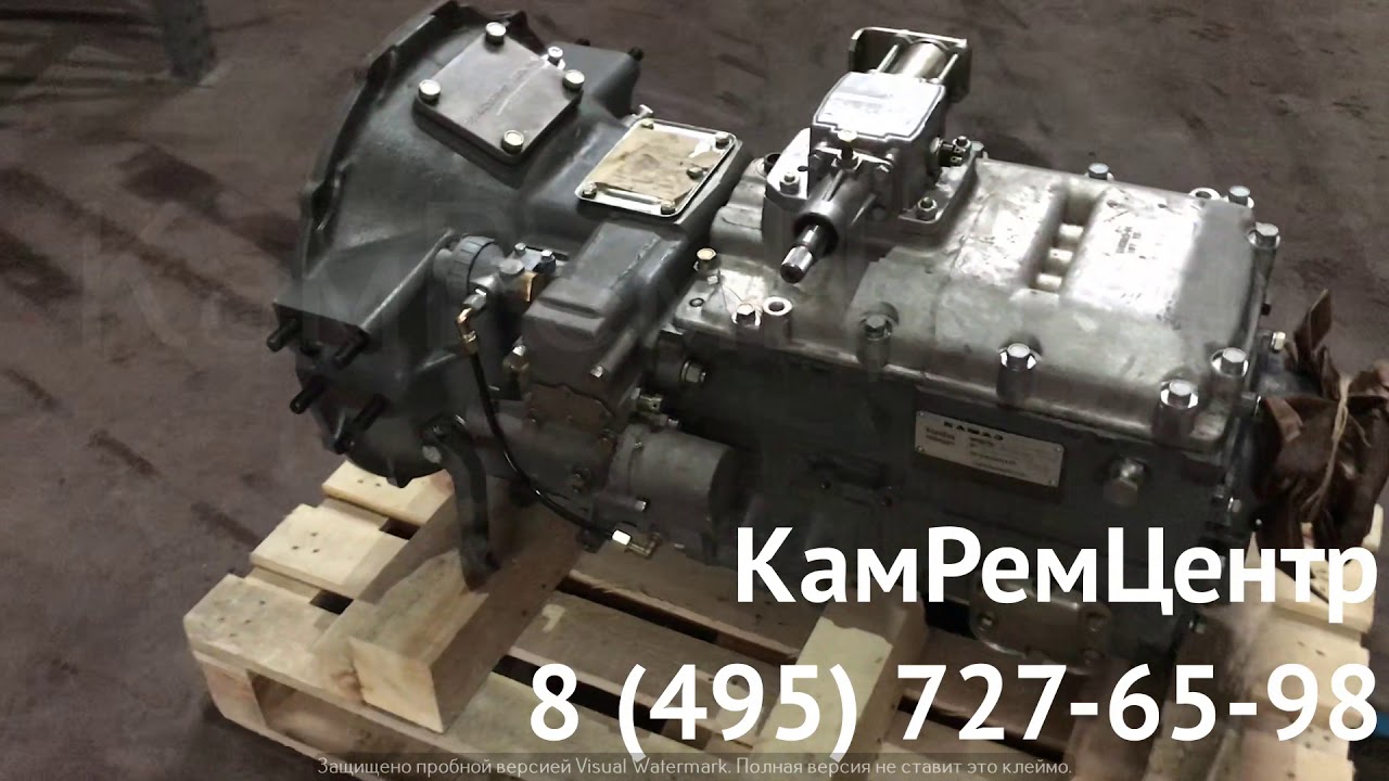 Заводская коробка передач КПП 154 на КАМАЗ