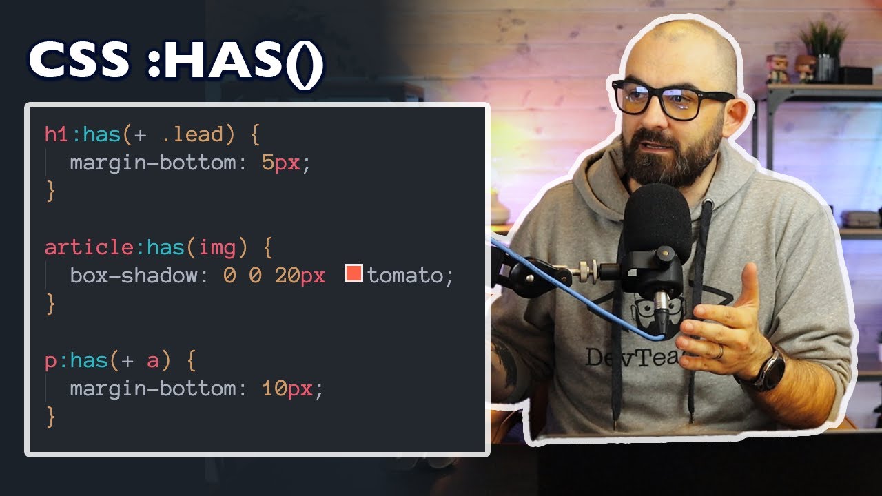 CSS has() Selector. Sådan kan du vælge parent elementer.