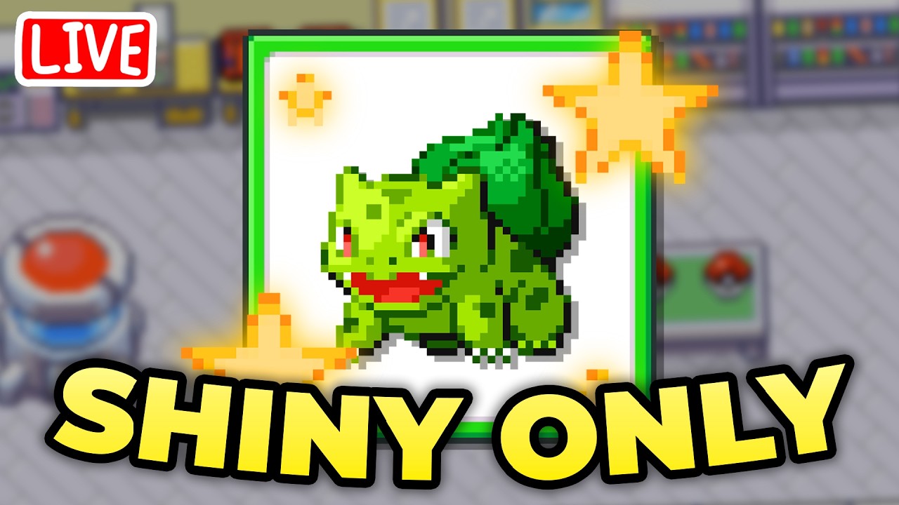 ✨Shiny Bulbasaur Hunt! Pokémon FireRed/LeafGreen SHINY ONLY! | Pokopia Later