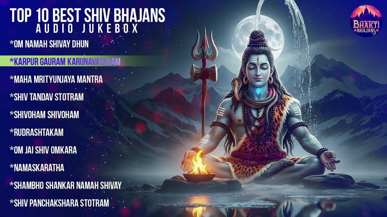 Top 10 Shiv Bhajans Audio Jukebox 🔱🕉️ | Om Namah Shivaya | Mahadev Songs 🙏
