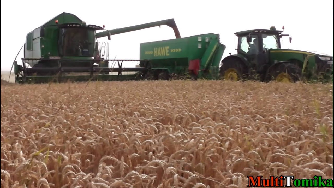 John Deere S670i+W650! Búza Aratás 2015!