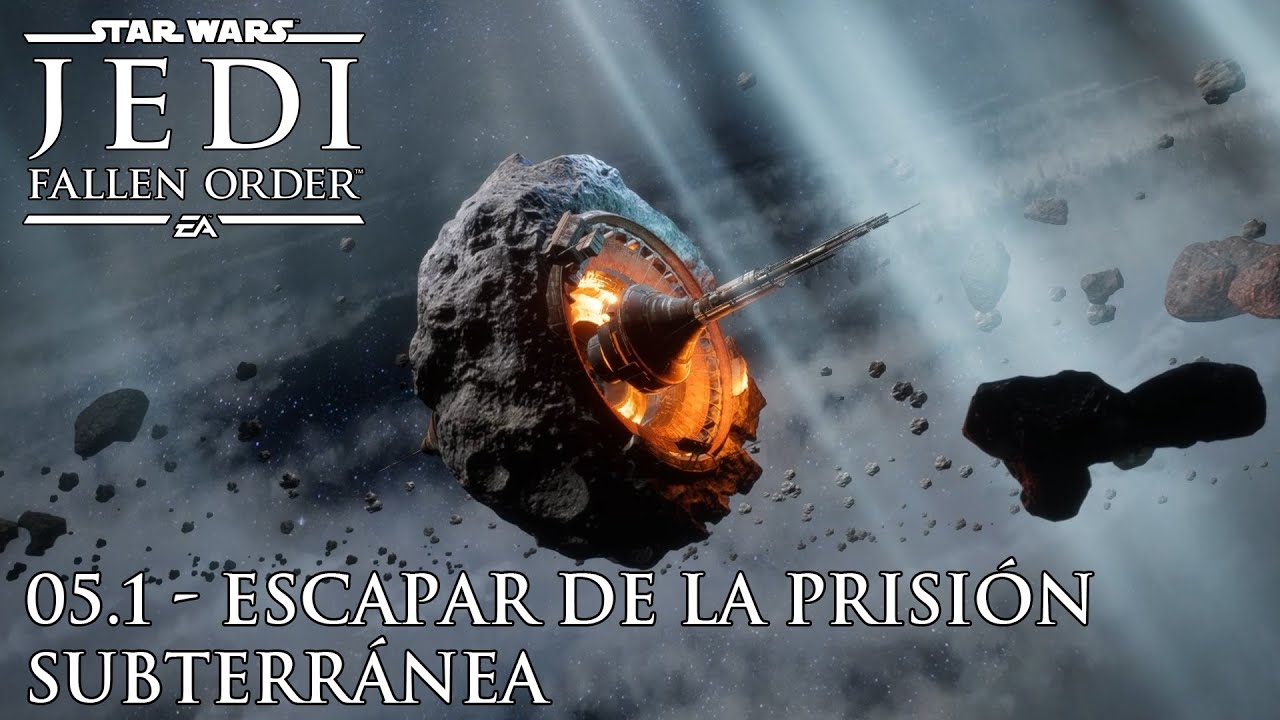 Star Wars Jedi: Fallen Order | 05.1 - Escapar de la prisión subterránea | Gameplay en Español