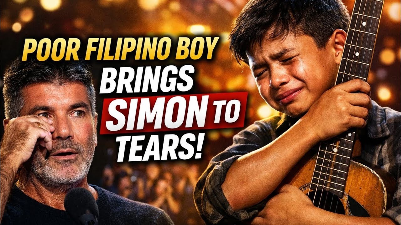 The Most Emotional “Hotel California” Ever 😭 | Poor Filipino Boy Brings Simon Cowell to Tears | AGT