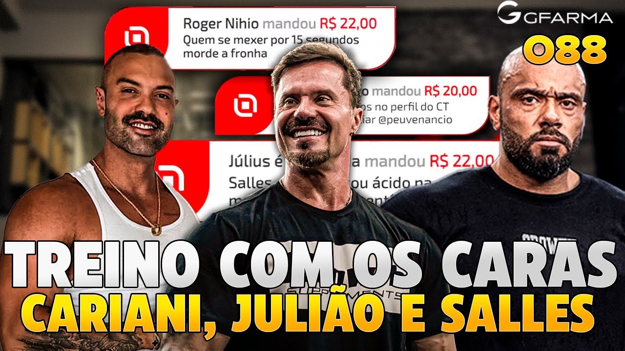 TREINO DOS CARAS - CARIANI E CALVELUDO DO SALLES