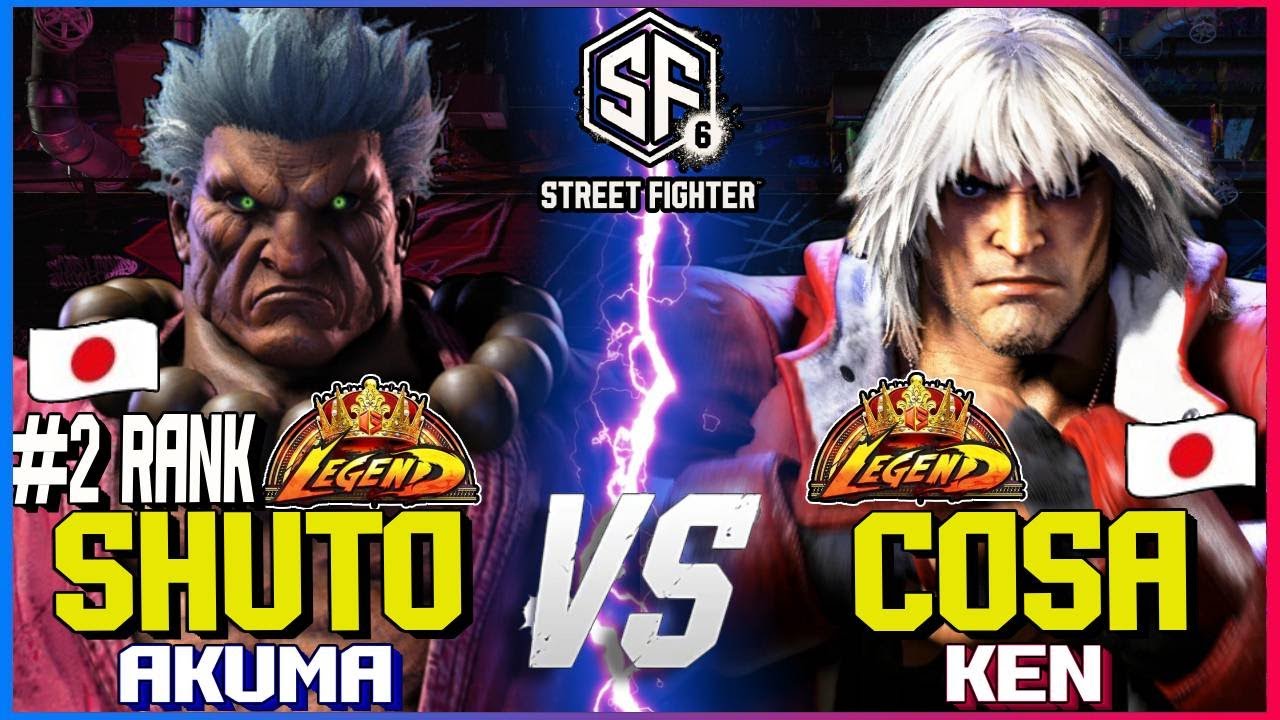 SF6 ▰ Shuto (#2 Ranked Akuma) Vs Cosazeku (Ken) ▰ Street Fighter 6 High Level Gameplay