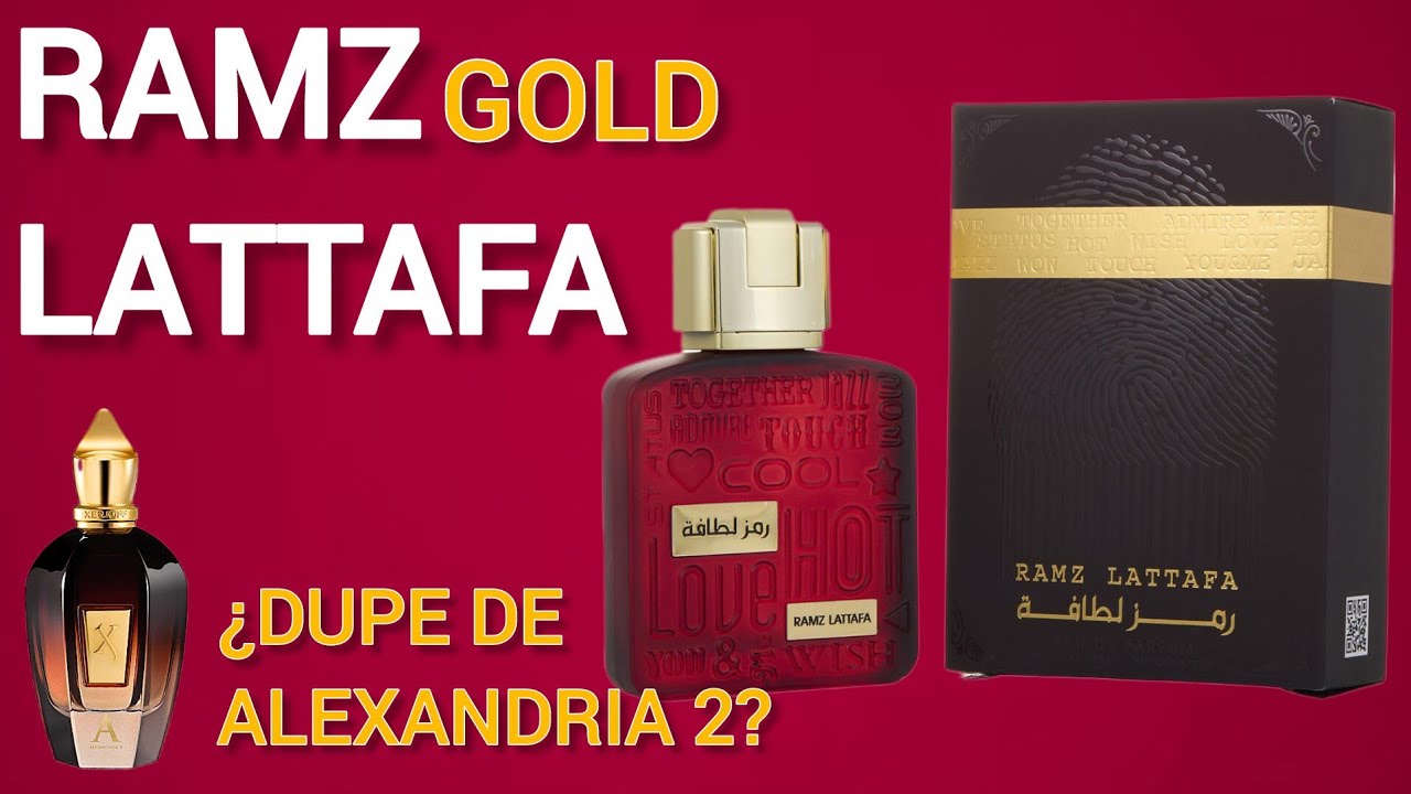 RAMZ GOLD DE LATTAFA - ALTERNATIVA DE ALEXANDRIA II DE Xerjoff