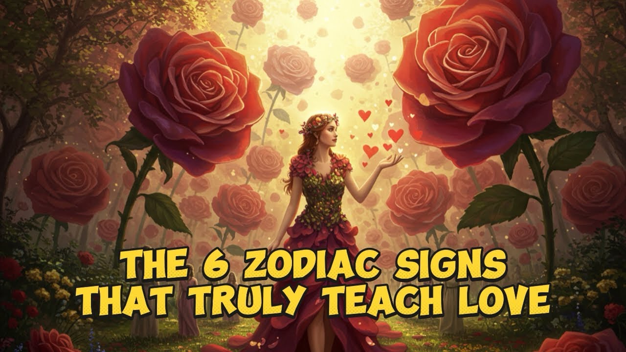 The 6 Zodiac Signs That Truly Teach Love