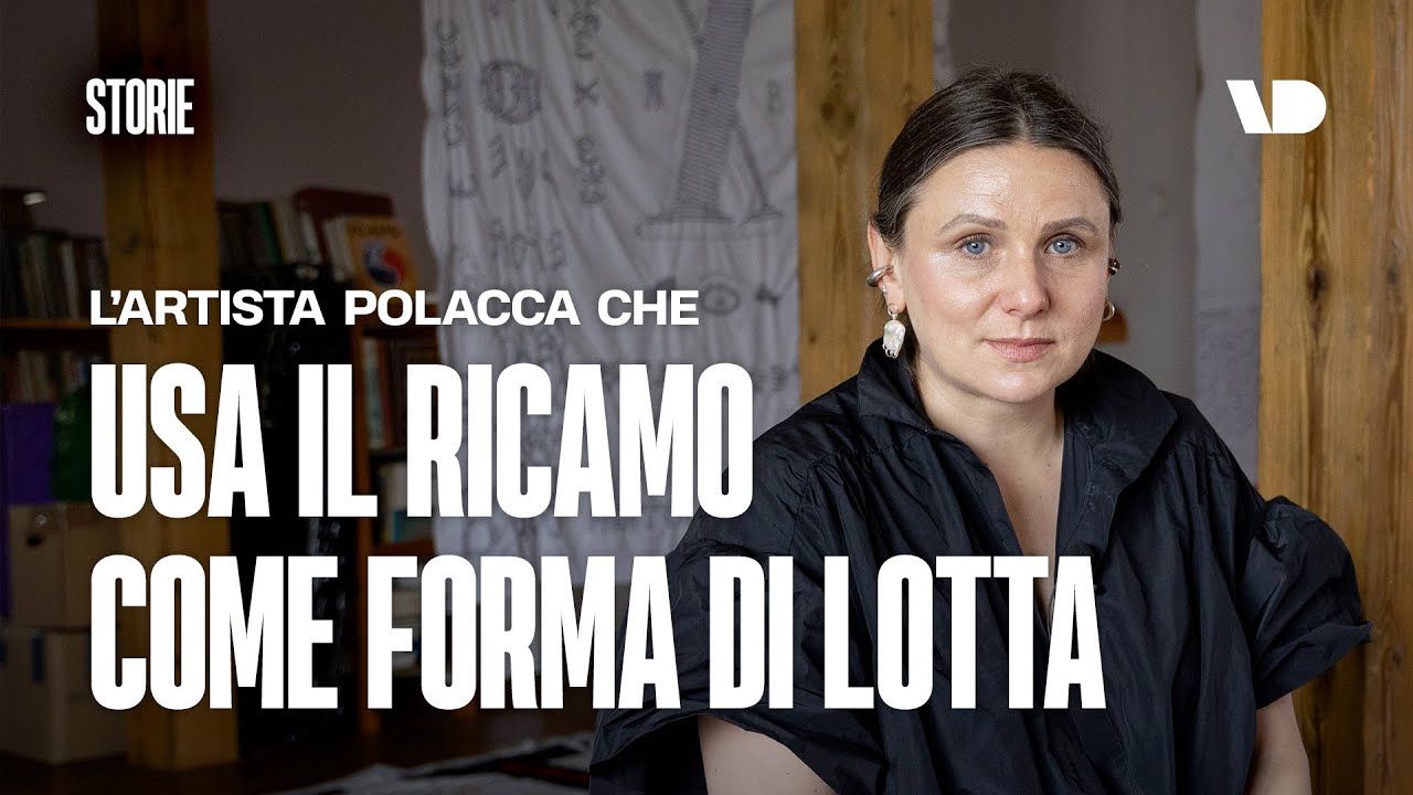 L&rsquo;attivista polacca che usa il ricamo come forma di lotta