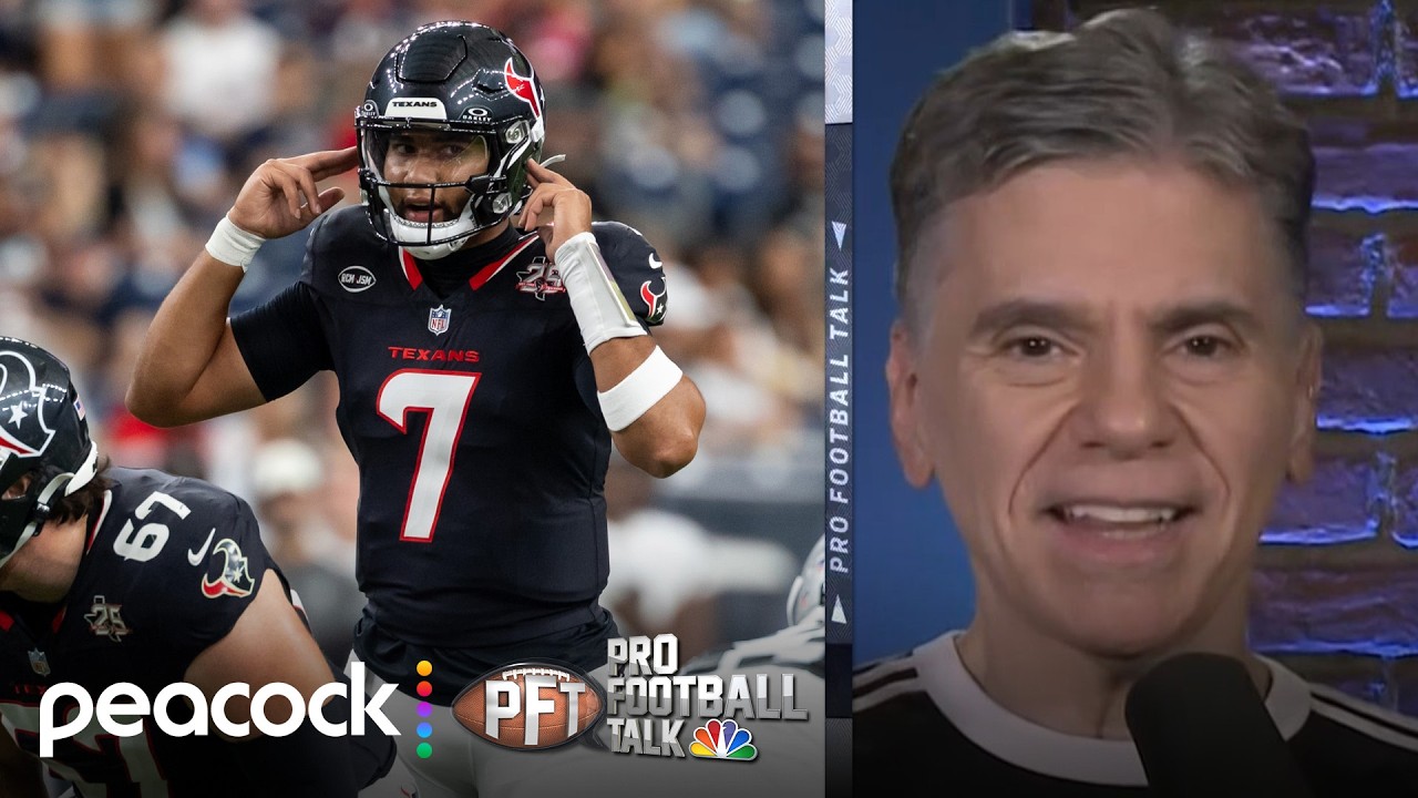 CJ Stroud must prove he deserves a big-time contract from Texans | Pro Football Talk | NFL on NBC