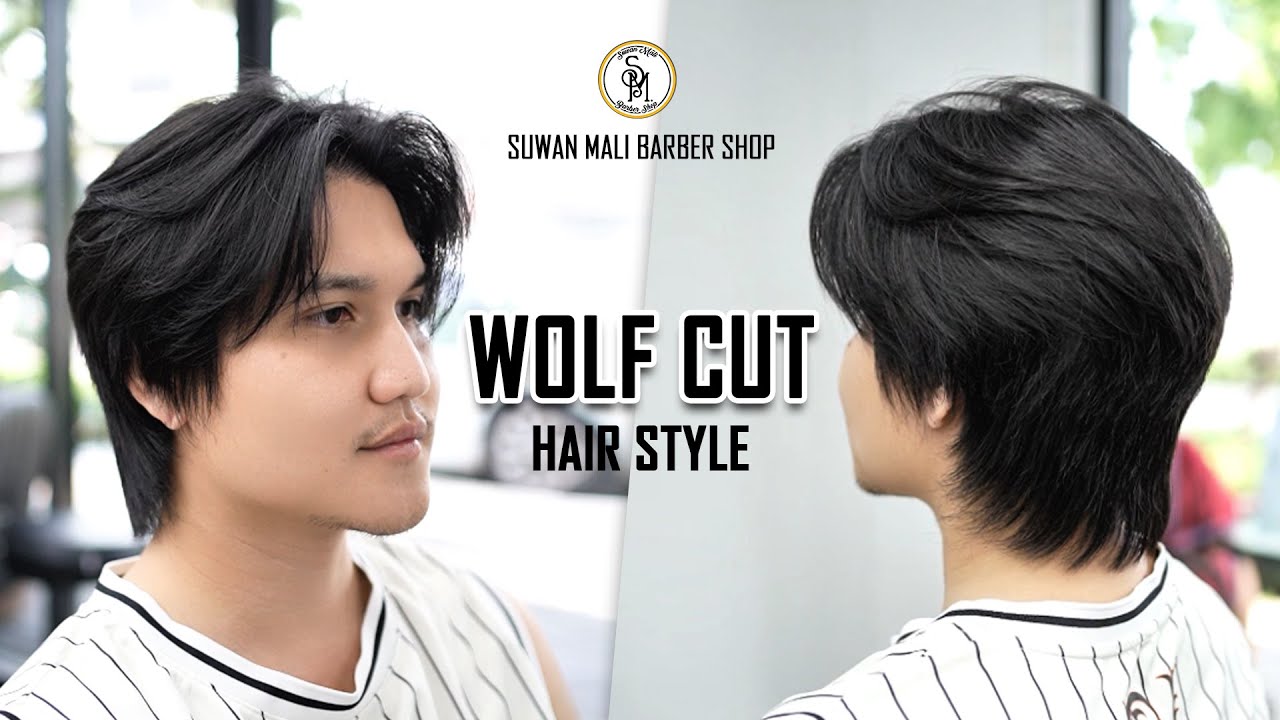 เทคนิคตัดเก็บทรง ไว้รอตัด Wolf Cut 🔥 Haircut By #ช่างไมโคร สาขา Foodie Bangna