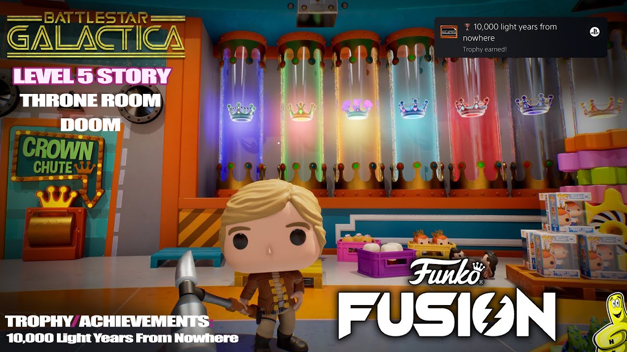 Funko Fusion: Battlestar Galactica / Level 5 Throne Room Doom STORY - HTG