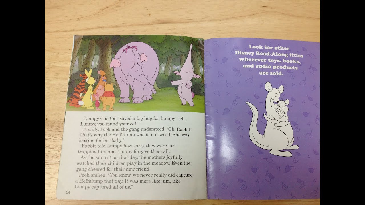 Disney's Winnie The Pooh: Pooh's Heffalump Movie Read Aloud