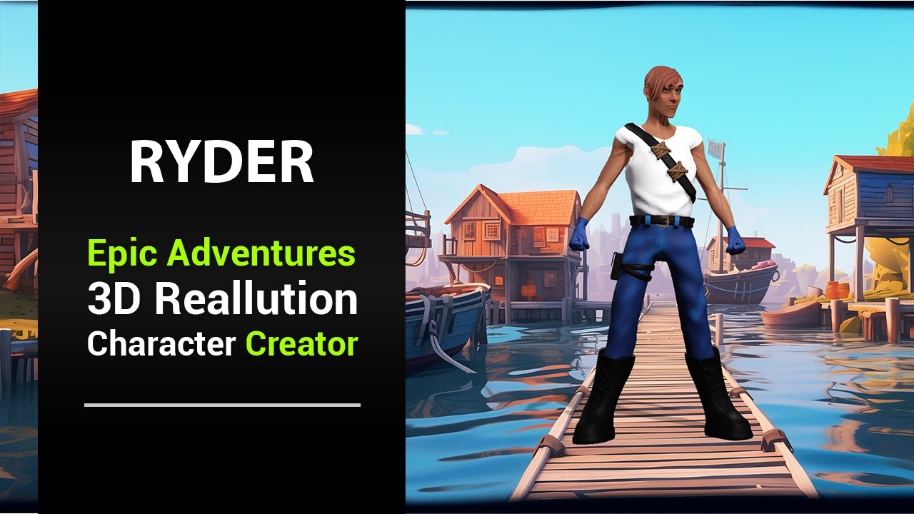 Introducing Awesome Ryder &ndash; Premium 3D Character Pack for Character Creator 4 & Unreal Engine 5