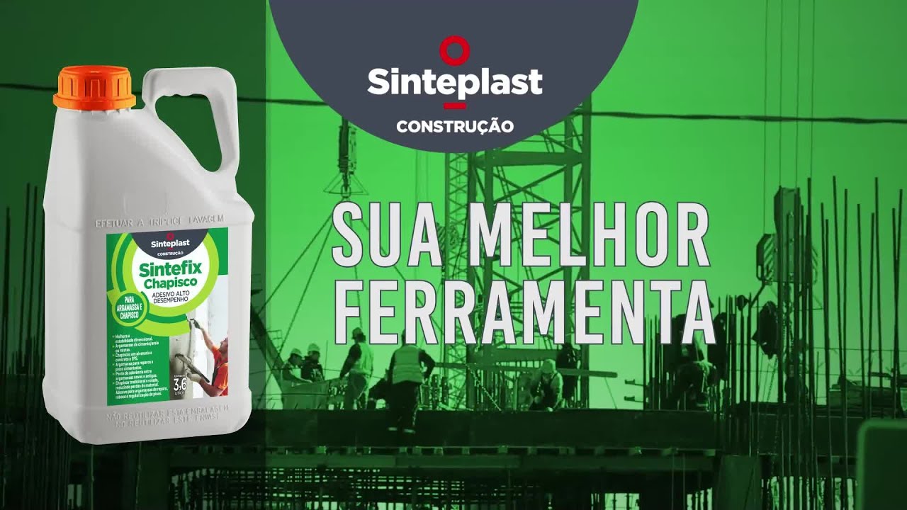 Sinteplast Construção - Sintefix Chapisco