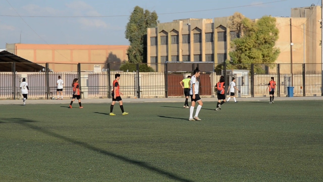 Qamishlo Fussballspiel