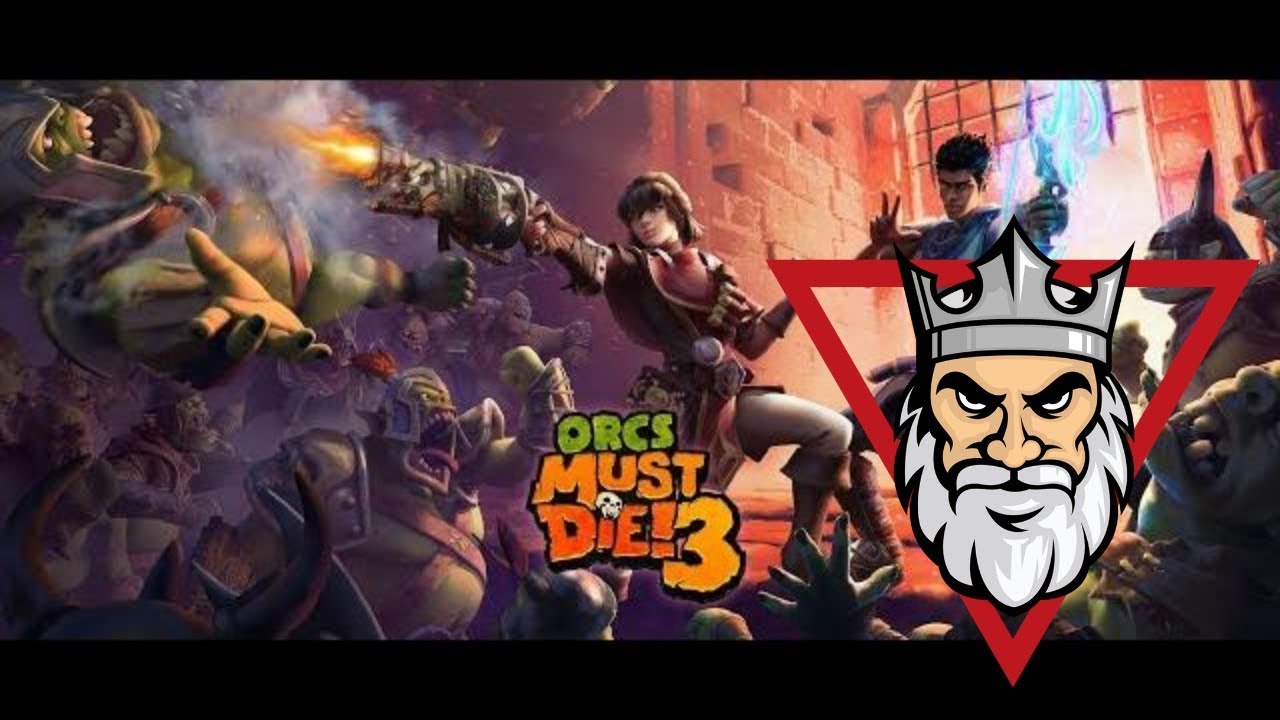 Orcs Must Die! 3 - Endless 5 Skull run on Great Room Level 2