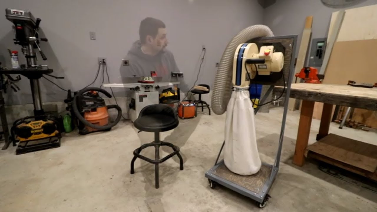DIY Dust Collection Cart