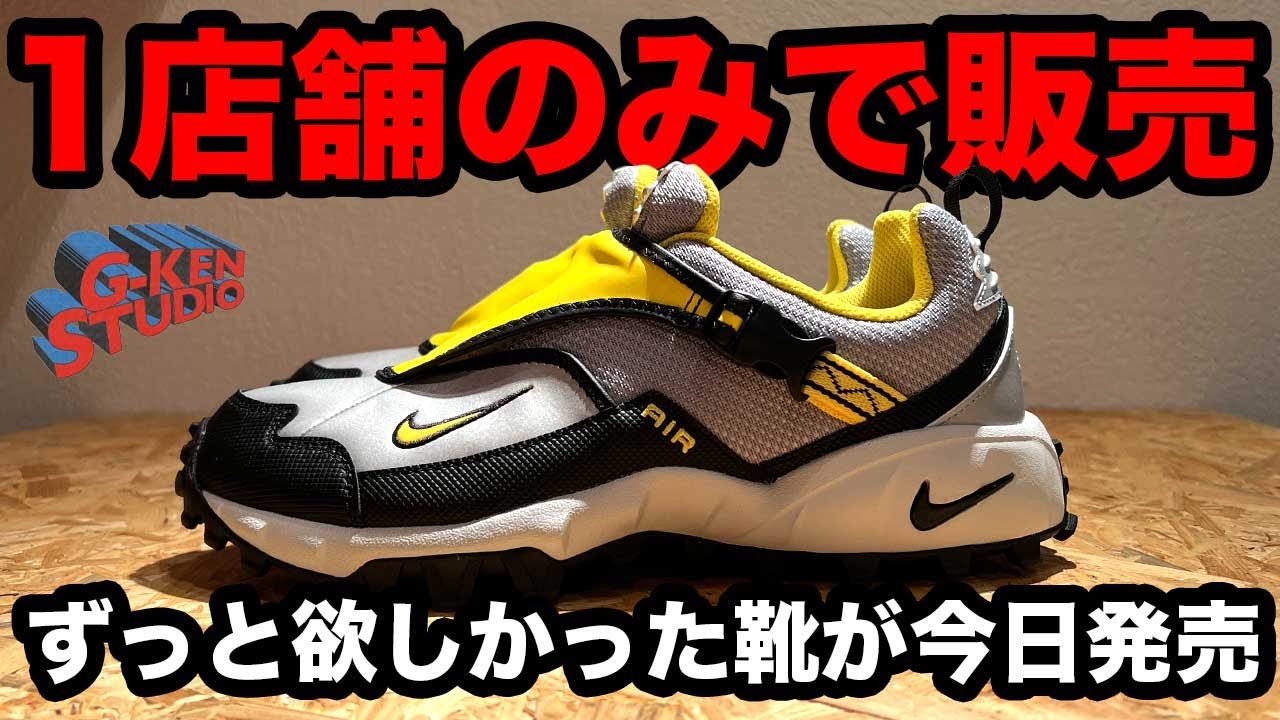 【ナイキ スニーカー】実はしれっと今日発売してた95よりも熱いスニーカーがこちら。
