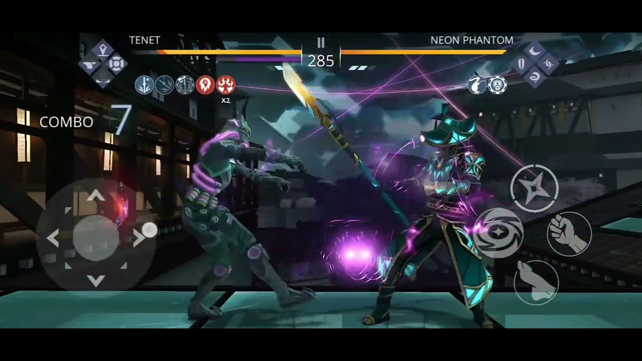 Eat five stars do nothing sets destroys neon phantom🗿🔥| #shadowfight3 #gaming 