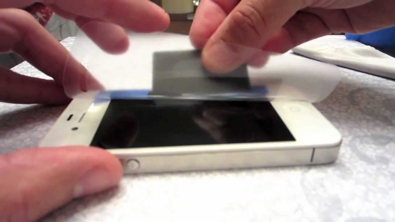 How To: Perfectly Install a Screen Protector - Hinge Method