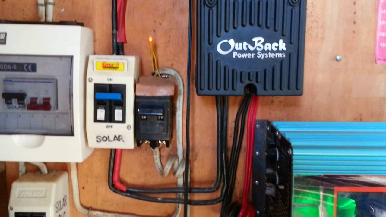 3.4Kw Sular power with 8kw 48volts / 220volts inverter