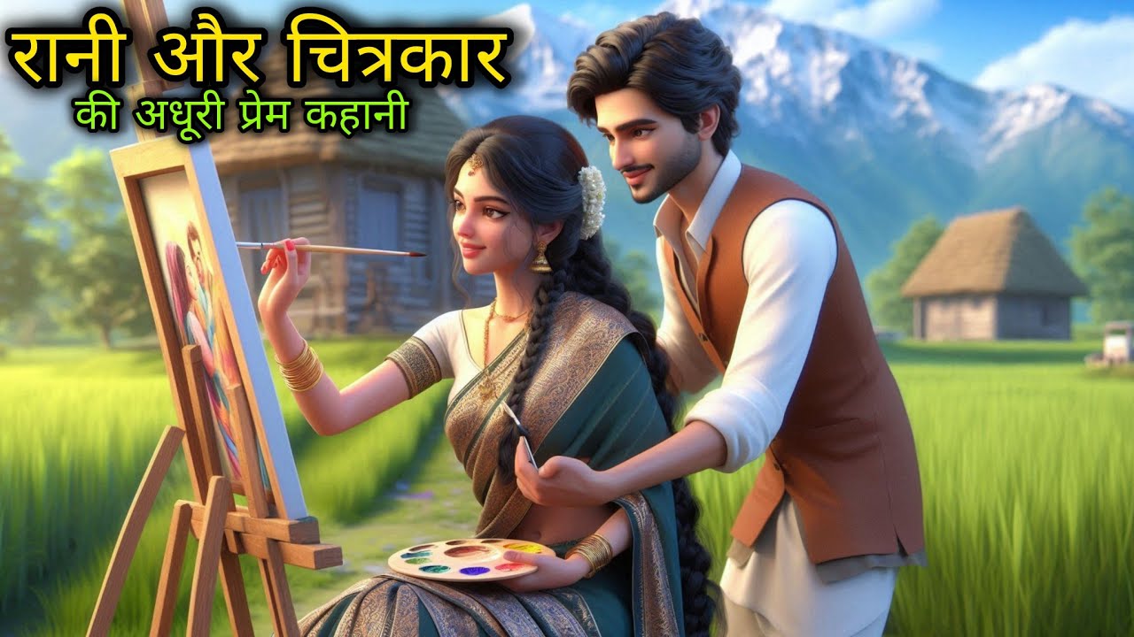 राजकुमारी और गरीब चित्रकार का प्रेम 💔|@Dharm Ke Deepak #emotionalstory #motivationalstory #kahaniya