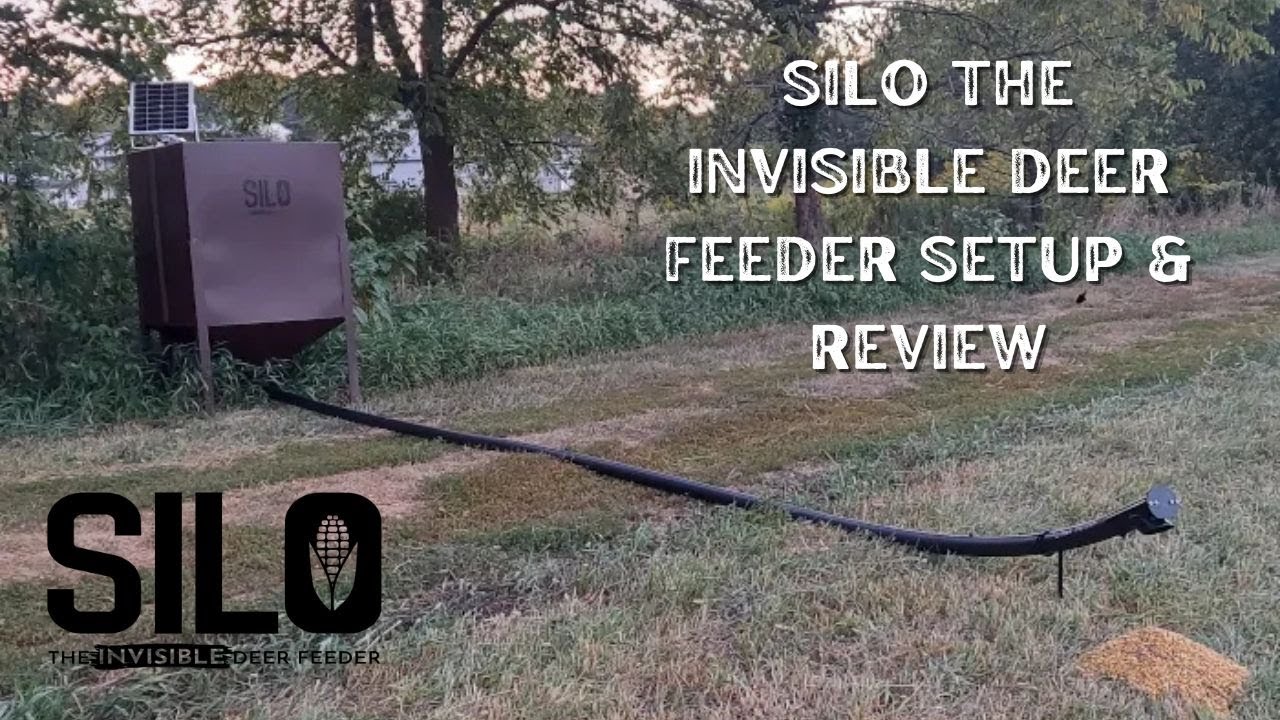 SILO THE INVISIBLE DEER FEEDER | INSTALL AND REVIEW