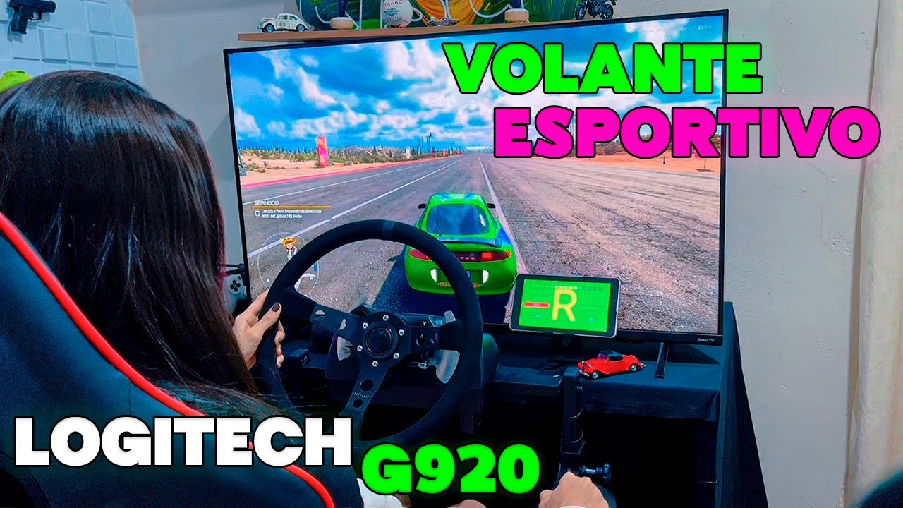 Transformei meu Logitech G920 em um Volante de Carro Esportivo! Veja o Resultado!