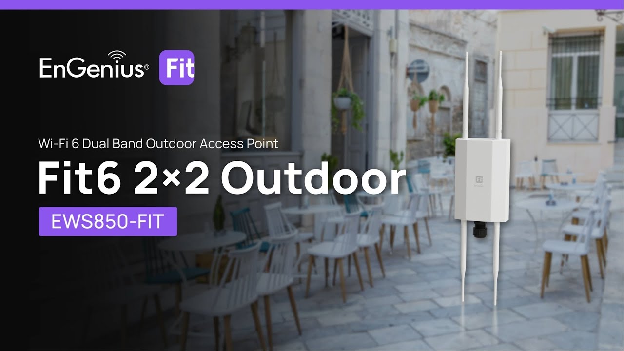 Wi-Fi6 2x2 Outdoor Access Point (EWS850 FIT) | EnGenius Fit