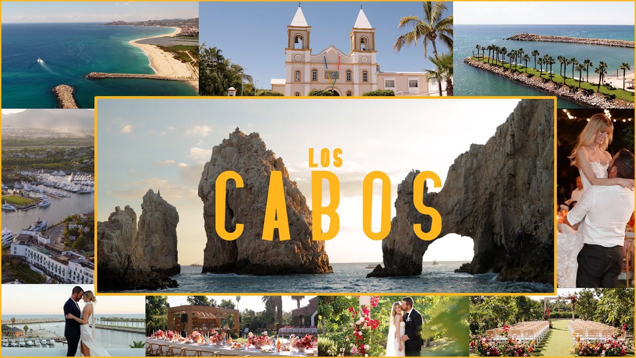 Cabo San Lucas Destination Wedding Flora Farms was literal FIRE 🔥 Brittany and Tim's Cabo Wedding