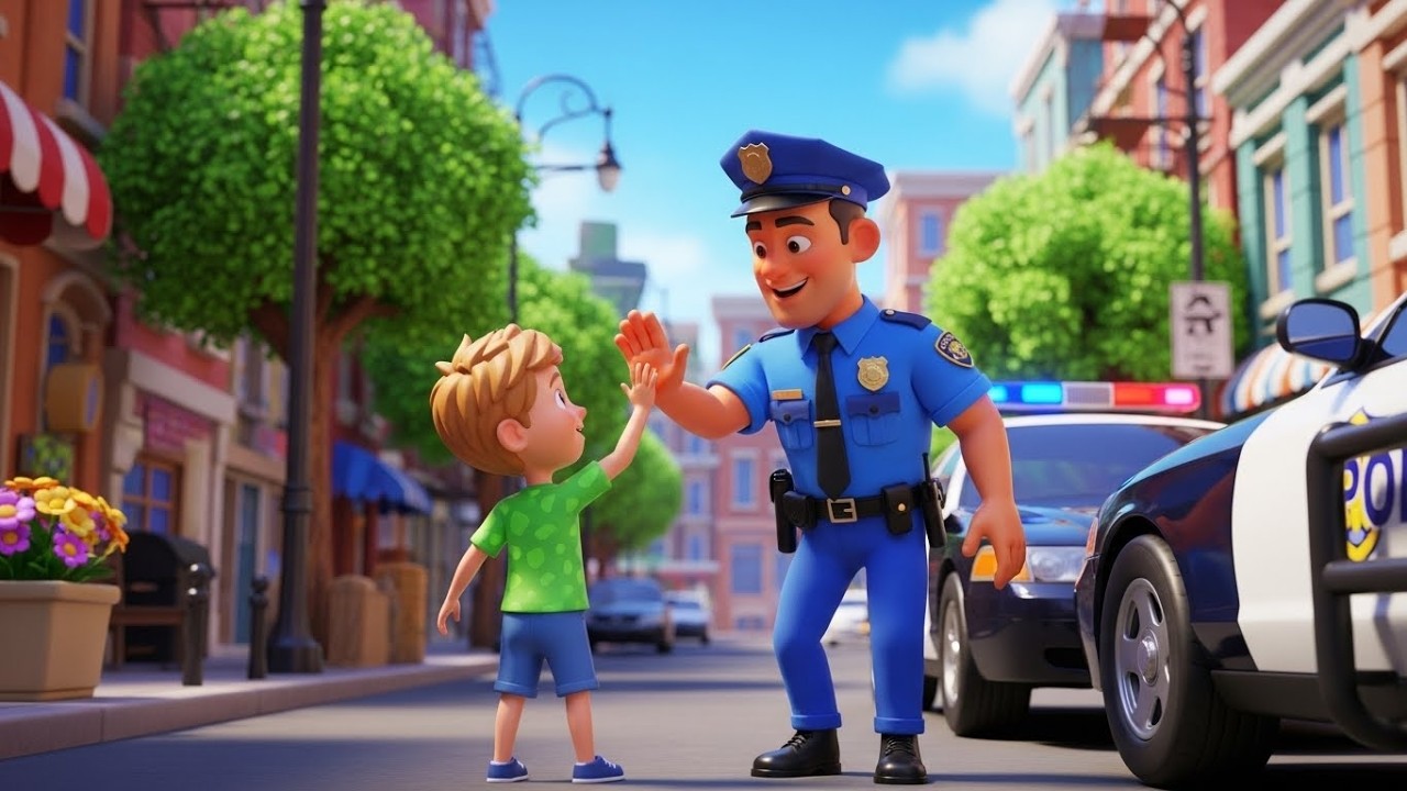 Patrulla ABC de coches de policía 🚓🅰️🅱️🅲🎵 | canciones infantiles | Canción para Niños, Aprende