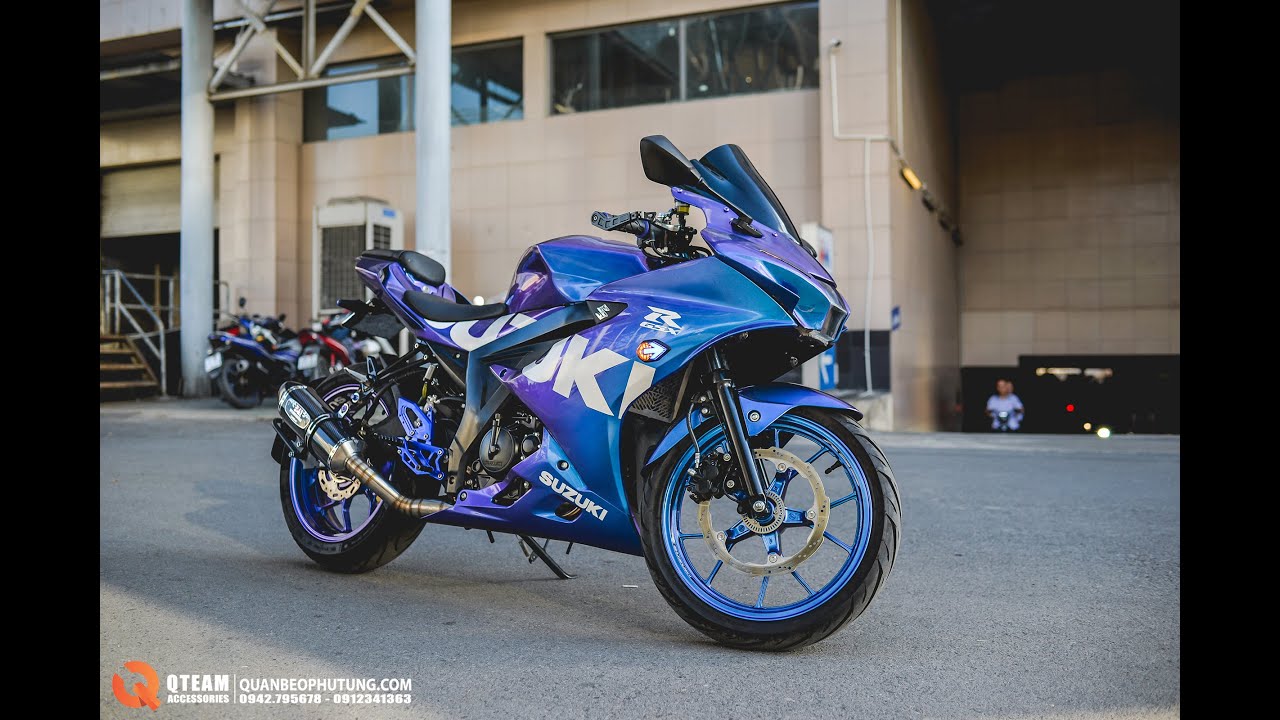 Best Beautiful Suzuki GSX-R150 Custom | Modifided & Custom by QTeam Motor