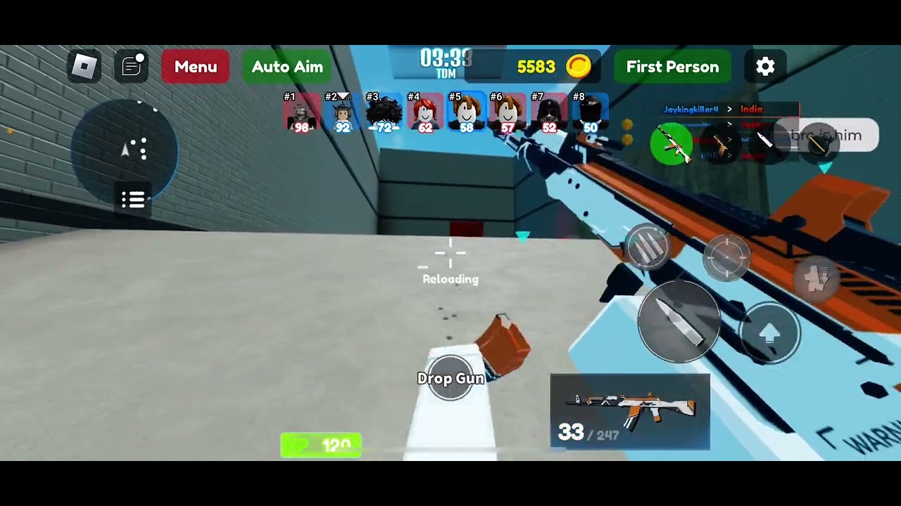 Play 10v10 Gunfight🔫 #roblox