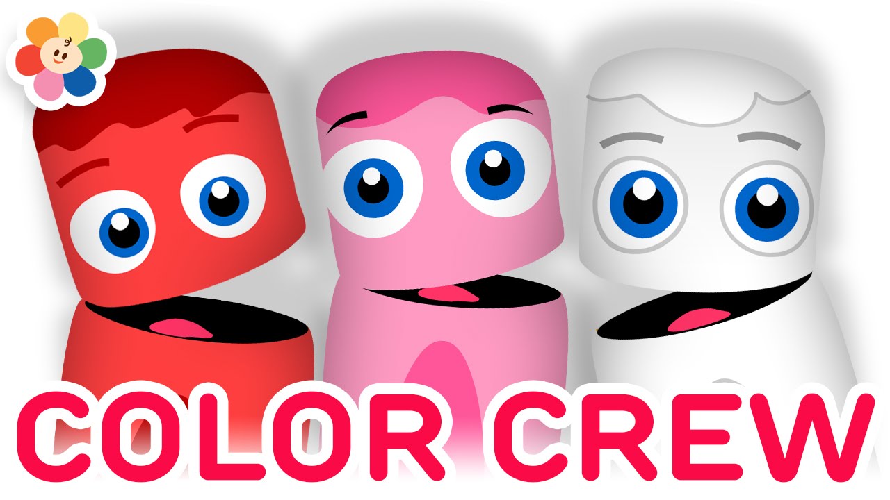 Color Collection 11 | Learn Colors - Red, Pink, White | Colors for Children | Color Crew | BabyFirst