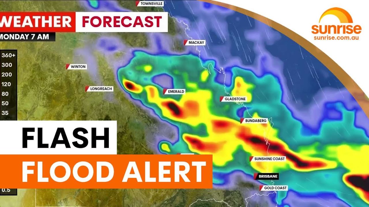 Queensland braces for severe flash flooding | Sunrise