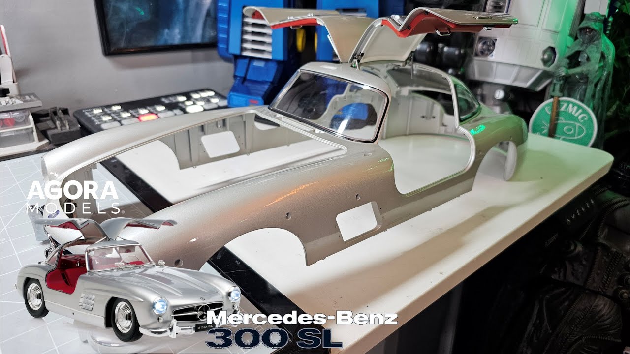 Build the 1:8 Scale Mercedes 300SL Gullwing - Pack 8 & 9  - Stages 54-63