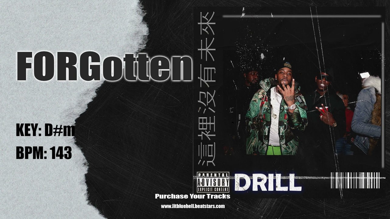🔫 FORGotten 🎛️ Drill beat | Instrumental de Drill