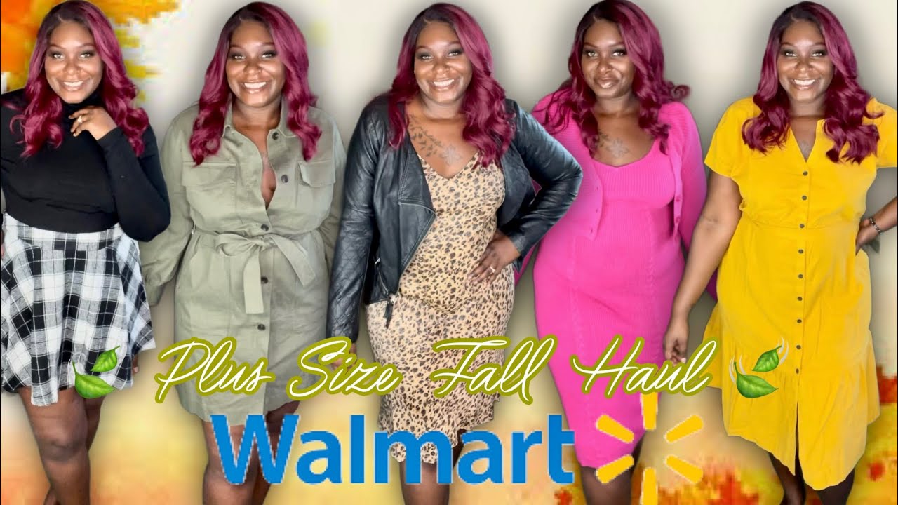 Walmart Haul | Walmart Plus Size Haul | Осенняя мода больших размеров