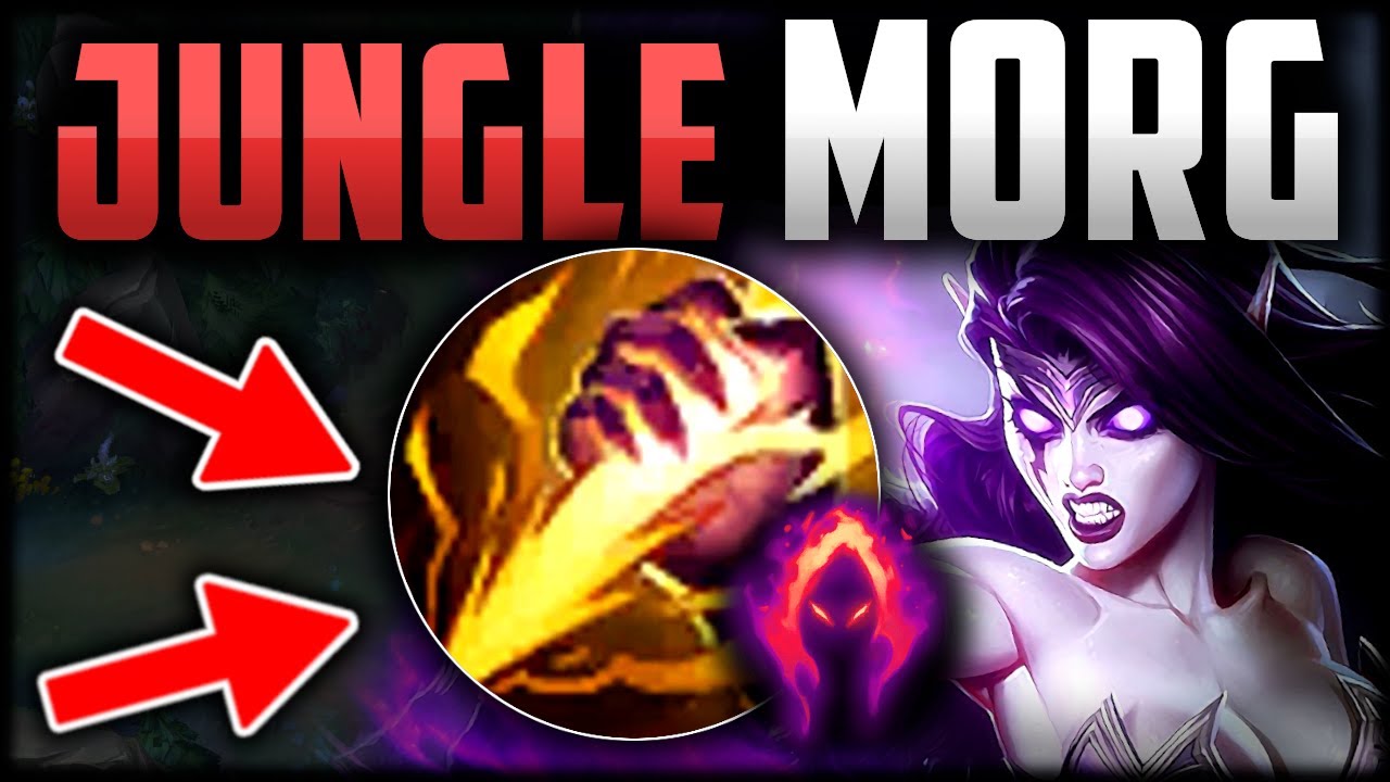 MORGANA JUNGLE STINGS NOW (Buffed Dark Harvest) How to Play Morgana Jungle & Carry Season 14