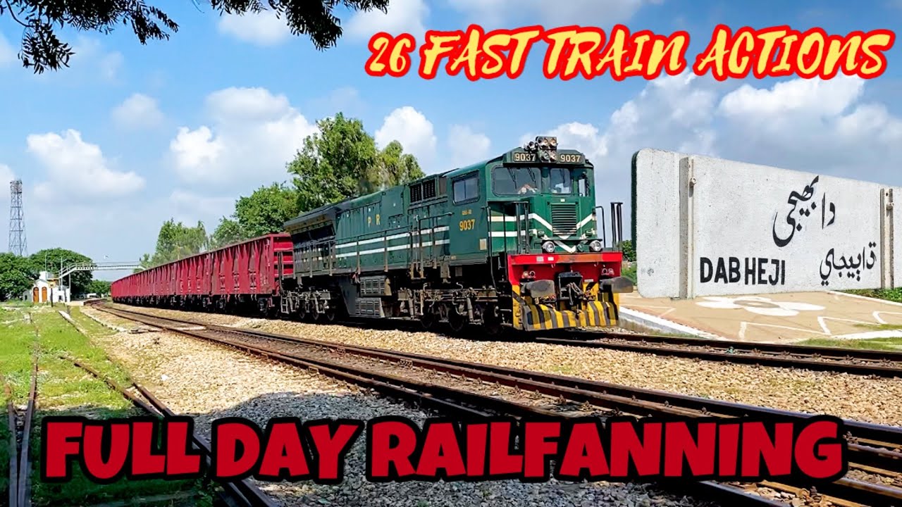 Dabheji Railfanning Vlog|Full Day Railfanning | 05 October 2025| Pakistan Railways