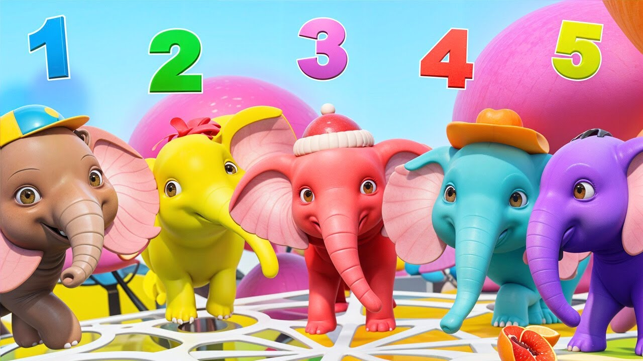 Un Elefante Se Balanceaba 🐘 Canciones Infantiles Para Niños y Bebés | BROandSIS Español