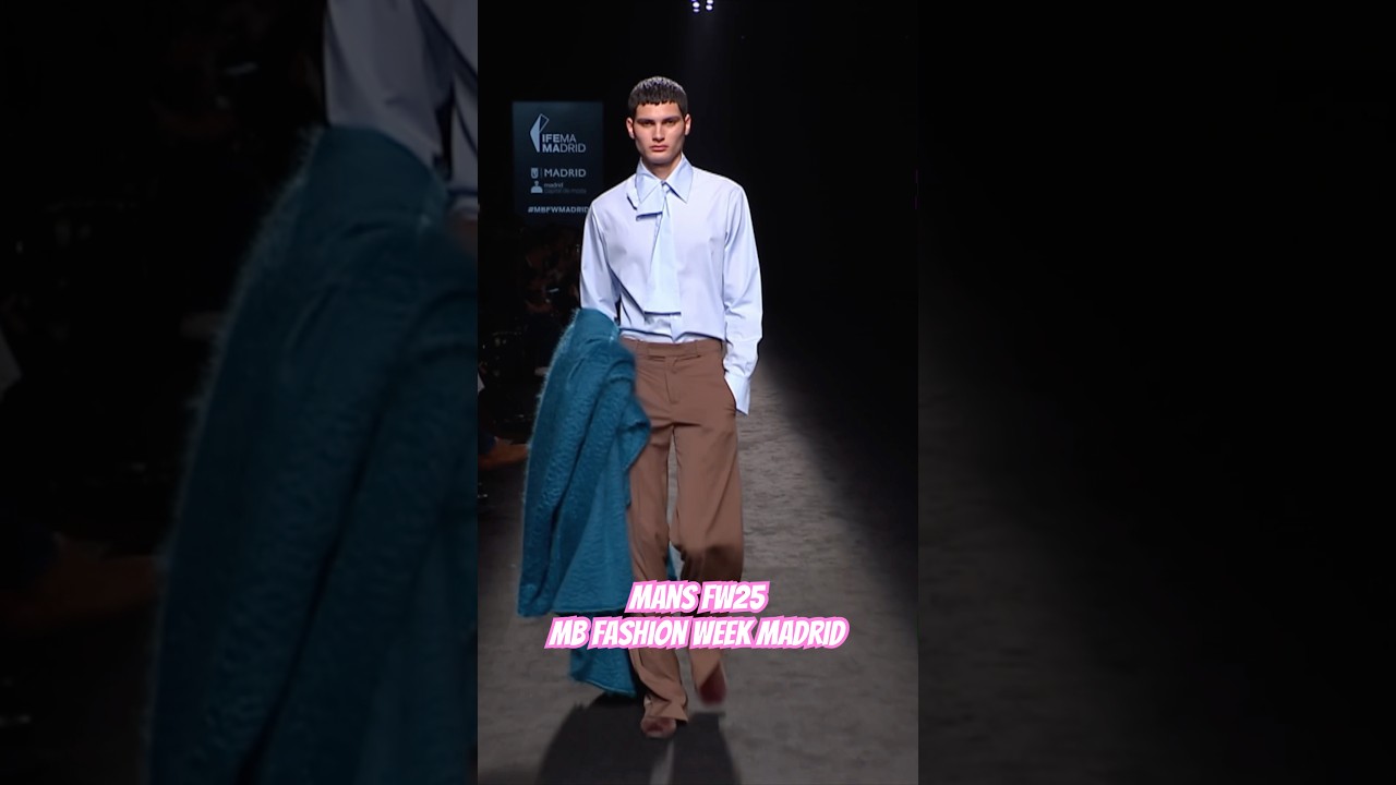 Beautiful pastels — Mans FW25 at Mercedes-Benz Fashion Week Madrid
