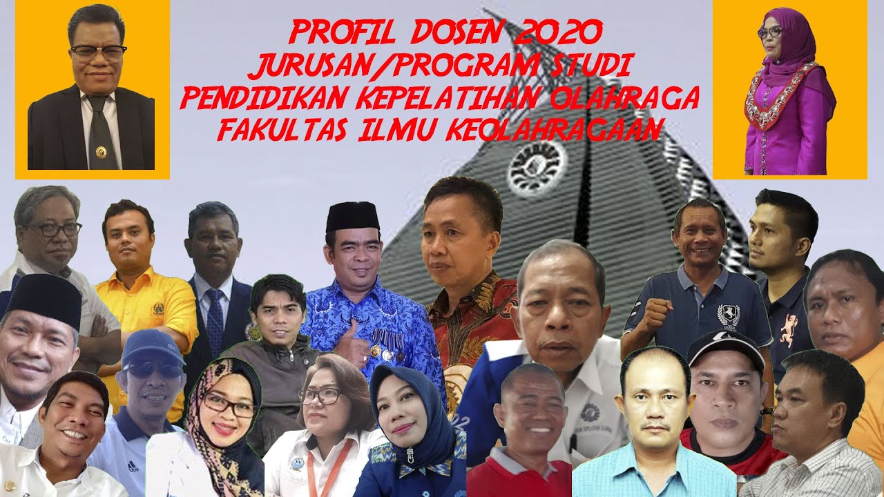 PROFIL DOSEN 2020 PRODI PENDIDIKAN KEPELATIHAN OLAHRAGA FIK UNM