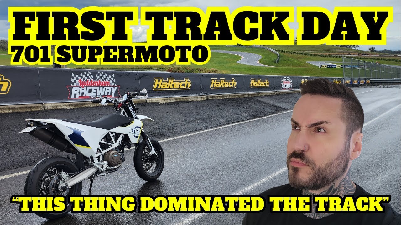 Husqvarna 701sm DOMINATES The Competition On My First Track Day