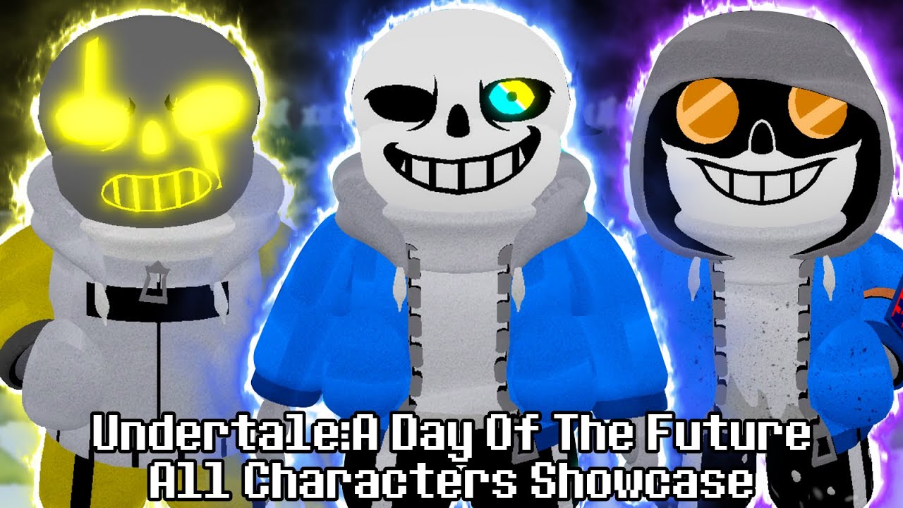 THIS GAME GOT REWORK!!! Undertale: A Day Of The Future All Current Characters Showcase